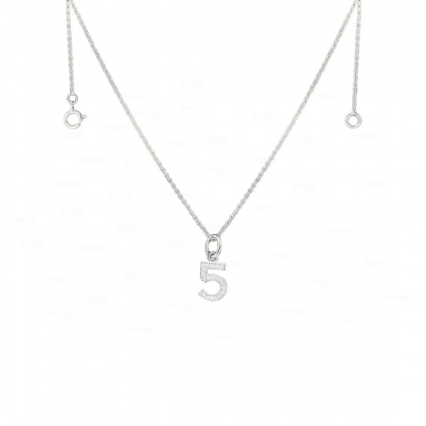 Personalized Numeral Neckace