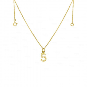 Personalized Numeral Neckace
