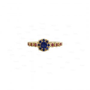 Ruby Sapphire Vintage Ring