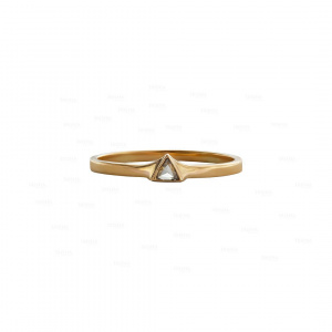 Trillion Diamond Wedding Ring