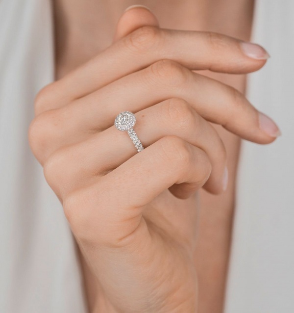 14K Gold 1.50 Ct. Genuine Diamond Wedding Engagement Band Ring Bridal Jewelry