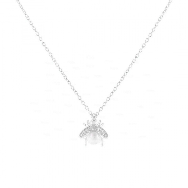Pearl Bug Necklace