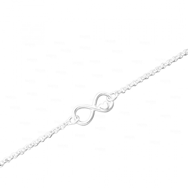 Infinity Knot Coeur Bracelet