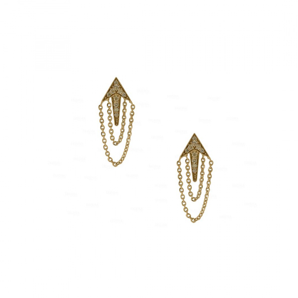 Arrow Chain Earrings