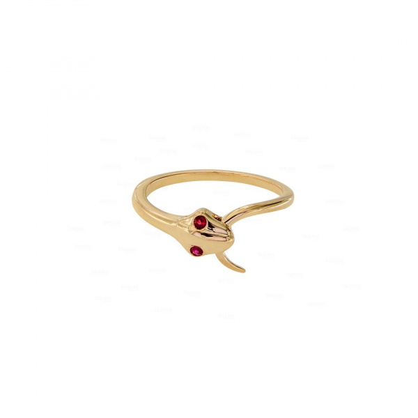 Ouroboros Ruby Ring
