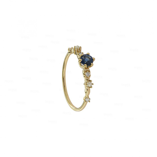 Margot Blue Sapphire Ring