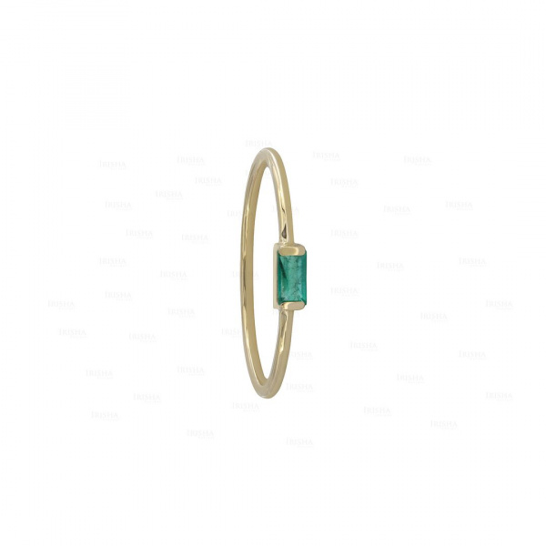 Emerald Stack Ring