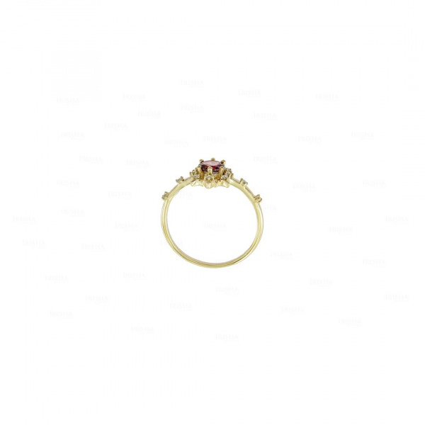 Ruby Star Engagement Ring
