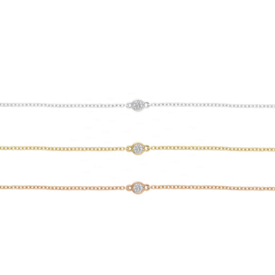 Diamond Chain Bracelet 4 Diamond Chain Bracelet