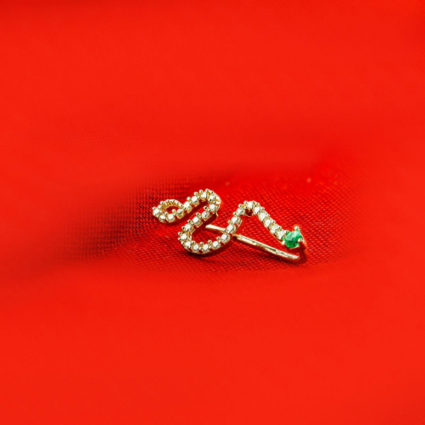 Snake Hook Earrings