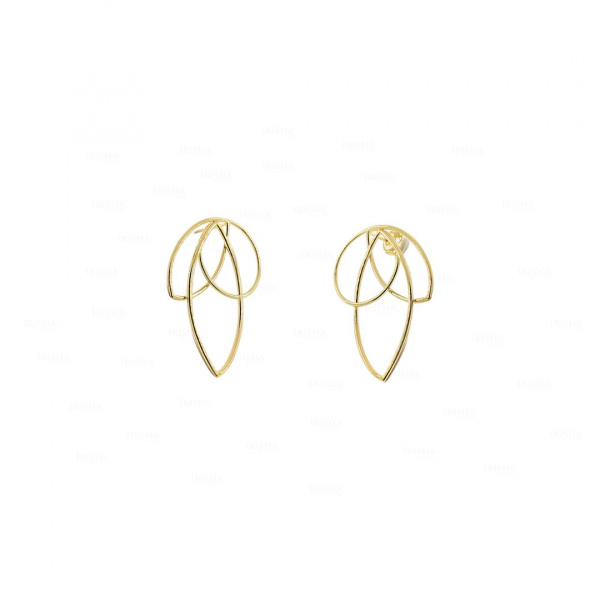 Maple Earrings | 14k Solid Gold