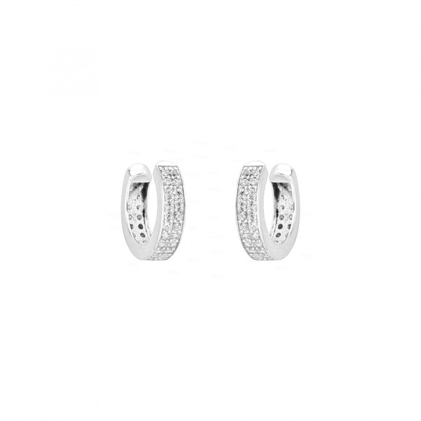 Double Layer Diamond Ear Cuff|14k Gold