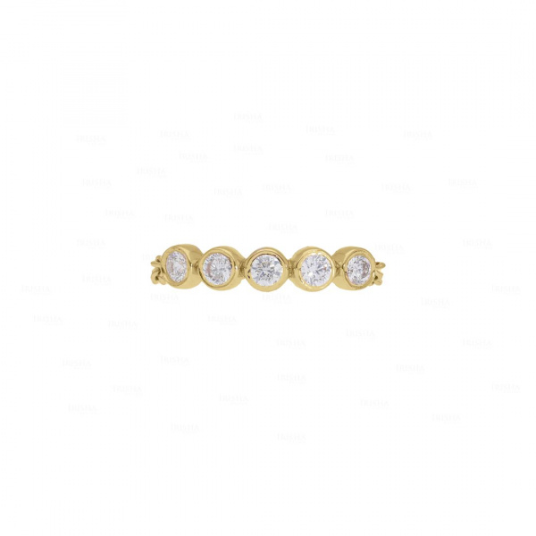 Circles Chain Ring|14k Gold, Diamond